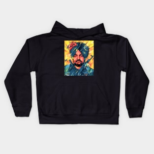 sidhu moose wala Kids Hoodie